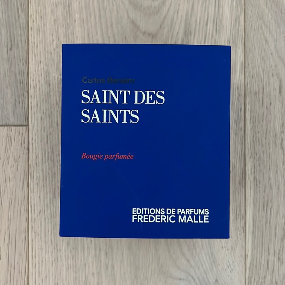 Saint Des Saints Frederic Malle Candle Box (packaging only)
